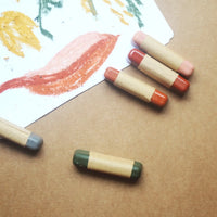 Bâtonnets/crayons de peinture à la cire d'abeille naturelle